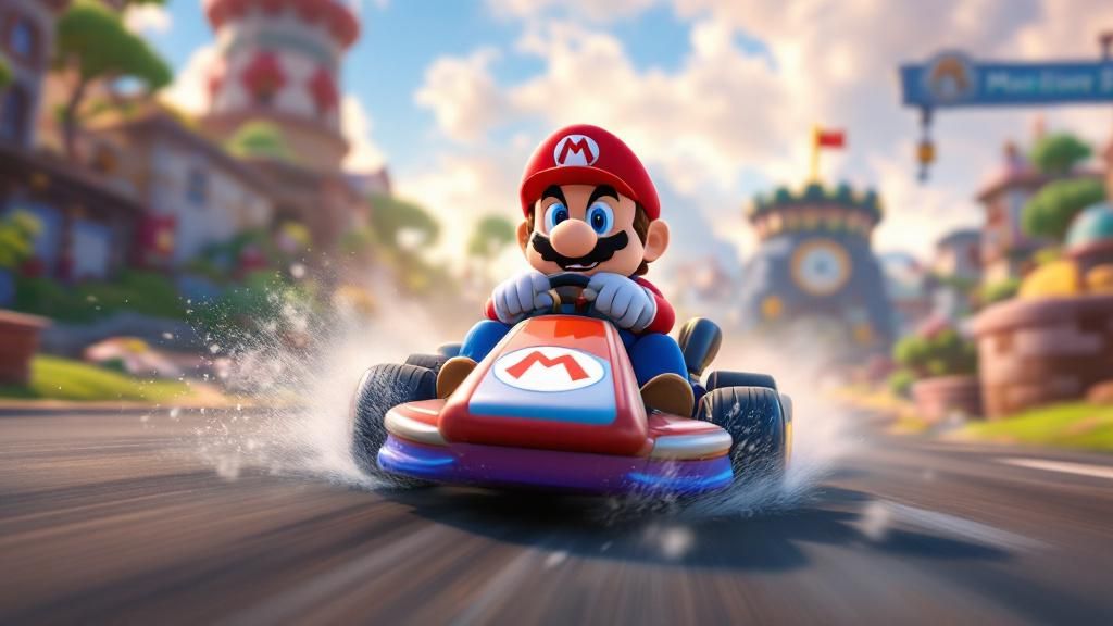 Mario Kart series transforms into the best selling racing game franchise in history